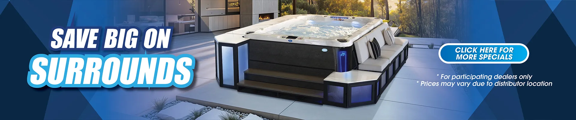 Calspas hot tub being used in a family setting - Baldwin Park
